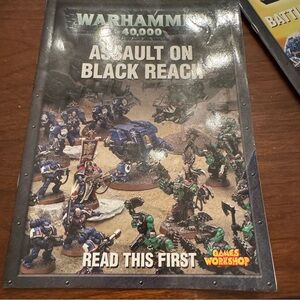 Warhammer Assault On Black Reach Read This First Manual only